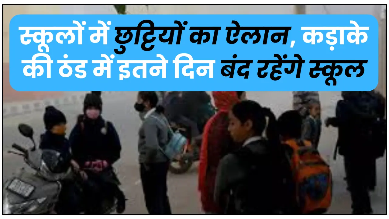 Winter Vacation In Rajasthan School 2024