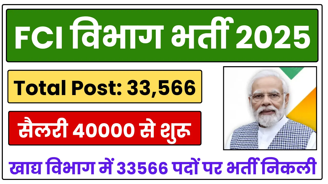 FCI Recruitment 2025
