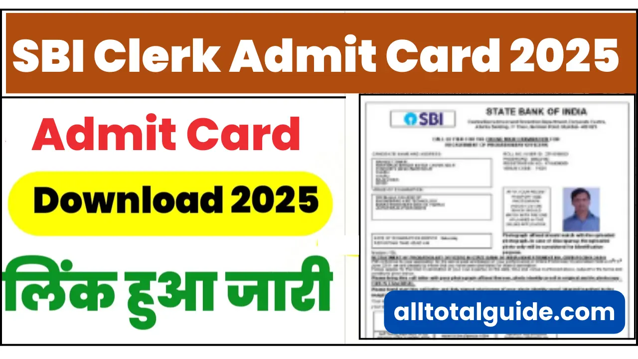 SBI Clerk Admit Card 2025